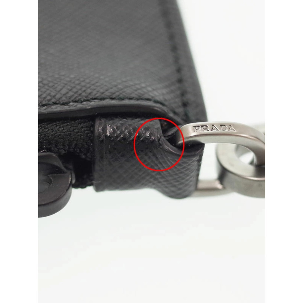 Prada Saffiano Leather Clutch Bag - Picture 4 of 5
